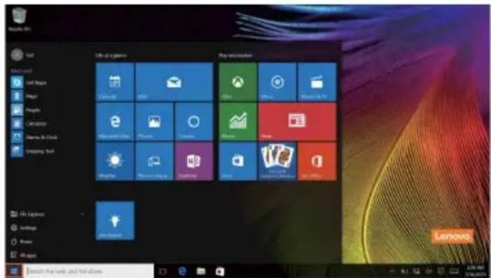 LENOVO E41-20 - The return of the Start menu - 1
