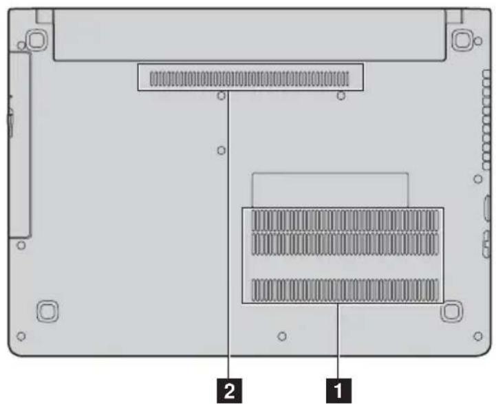 LENOVO E41-20 - Bottom view - 1