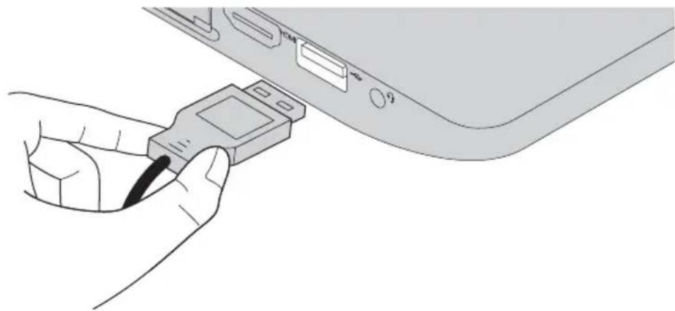 LENOVO E41-20 - ■ Connecting USB devices - 1
