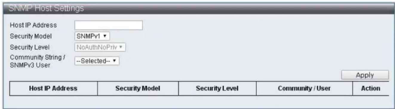 Edimax ES-5424P - IV-1-4-5 SNMP Host Table - 1