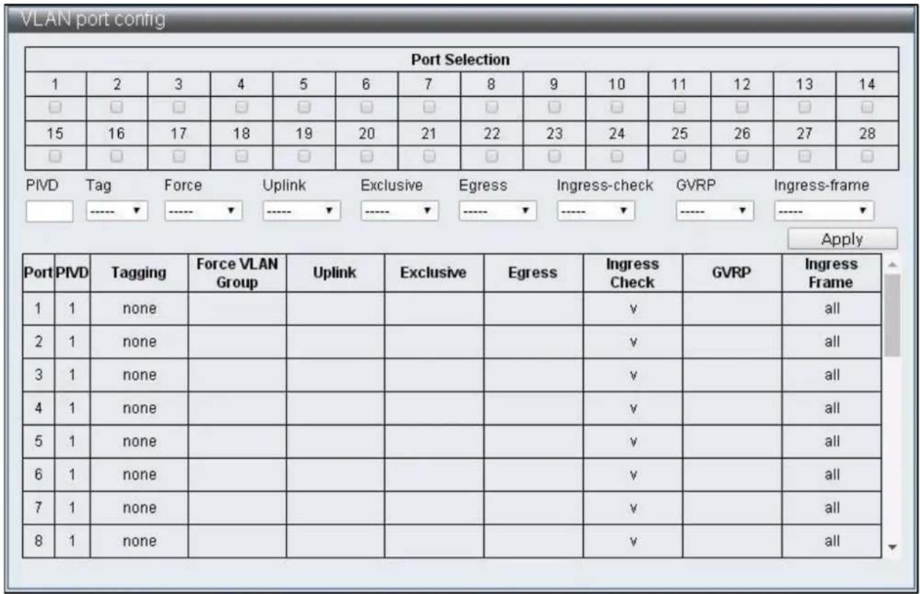 Edimax ES-5424P - IV-3-4 VLAN Port Cong - 1