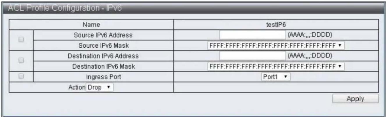 Edimax ES-5424P - IV-5-1 ACL Prole List - 5