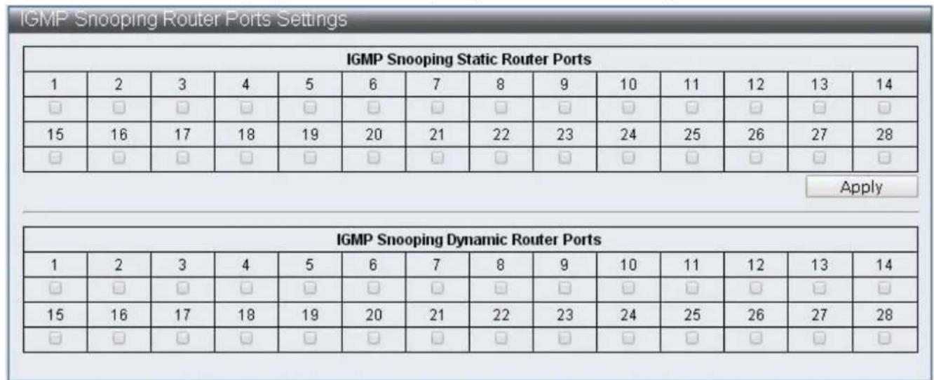 Edimax ES-5424P - IV-7-3-2 IGMP Snooping Router Ports Sengs - 1