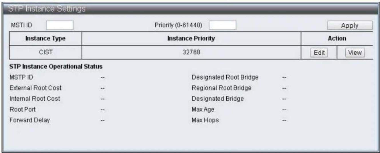 Edimax ES-5424P - IV-7-1-4 STP Instance Sengs - 1