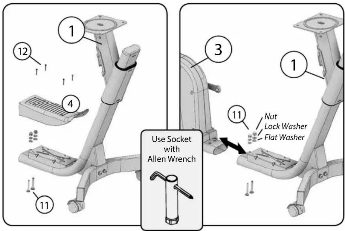 LifeSpan Solo - Step 2: Attach Drive System to Seat Slide Frame - 1