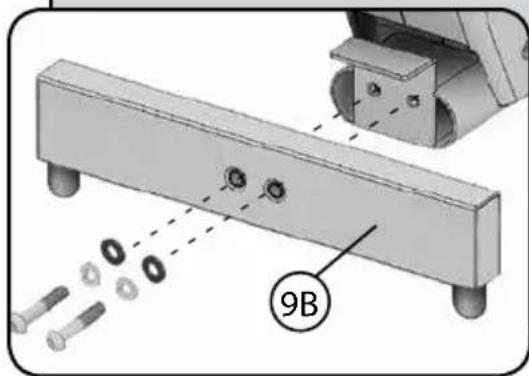 LifeSpan Solo - Step 3: Attaching Front Base Foot to Drive System - 2
