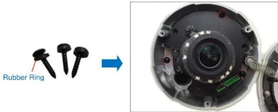 ACTi E822 - Step 4: Install the Camera to the Surface - 1