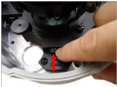 ACTi E822 - How to Insert the Memory Card - 1