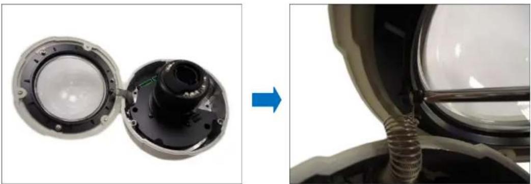 ACTi E822 - How to Replace the Dome Cover - 2