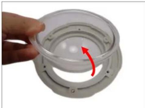 ACTi E822 - How to Replace the Dome Cover - 4
