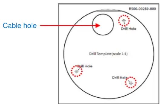 ACTi E822 - Step 1: Drill the Holes - 1