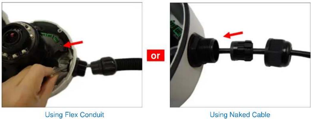 ACTi E822 - Step 5: Connect the Cable - 1