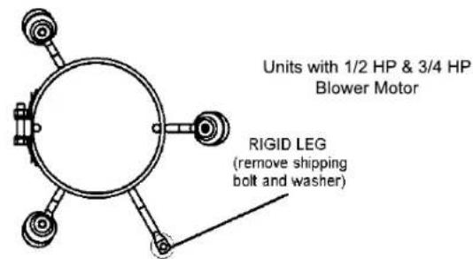 MRCOOL MGM95SE135D5XA - Shipping Bolt Removal - 1