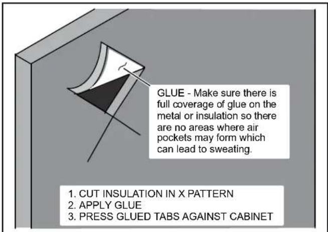 MRCOOL MAHM030CTA - Repairing Damaged Insulation - 1