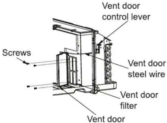 MRCOOL PTAC09335 - Vent Door Filter - 1