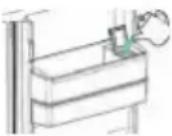 Orima ORH 692 X - Antes de usar o dispensador de água pela primeira vez, retire e limpe o depósito de água localizado no interior de compartimento de frio. - 4