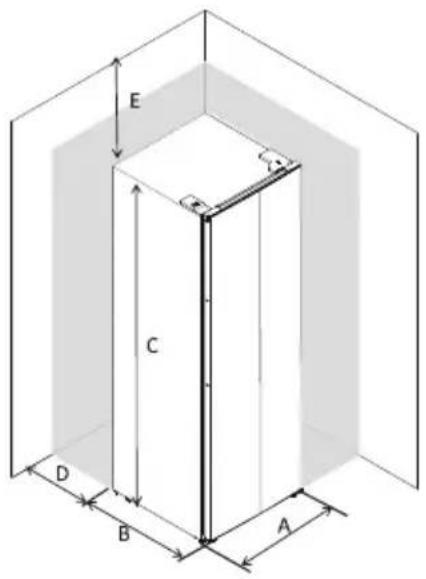 Orima ORH 692 X - Space Requirement - 1
