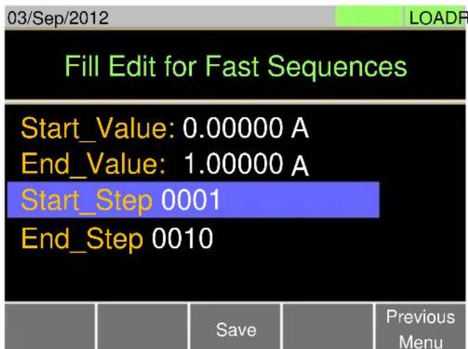 GW Instek PEL-3211 - Data Edit Configuration - 2
