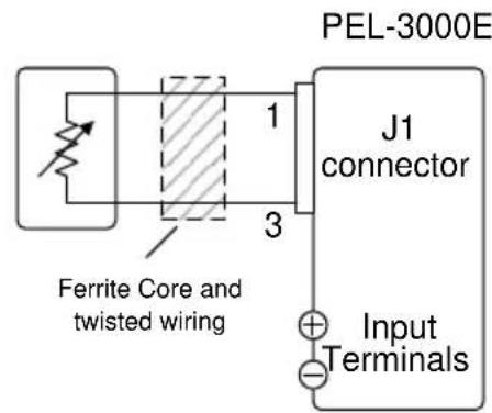 GW Instek PEL-3211 - Connection - 1