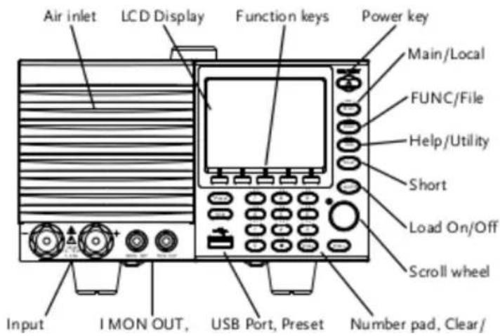 GW Instek PEL-3211 - Appearance - 1