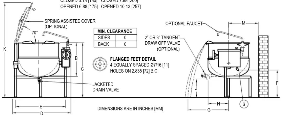 Blodgett KLT-40DS - SERVICE CONNECTIONS - 1