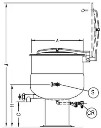 Blodgett KLS-20DS - SERVICE CONNECTIONS - 2