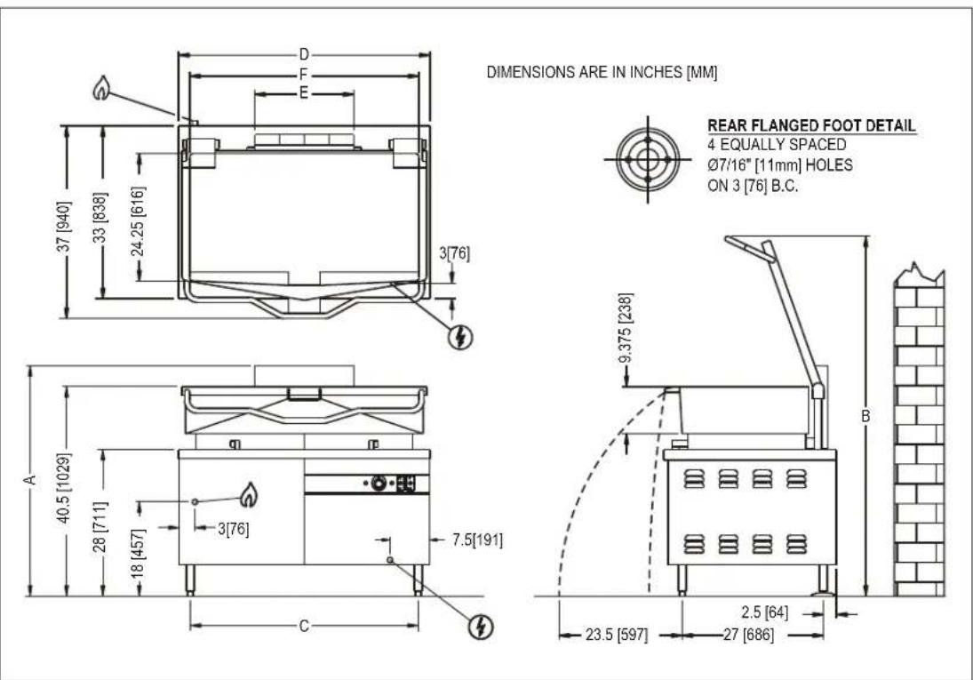 Blodgett BCH-30G - SERVICE CONNECTIONS - 1