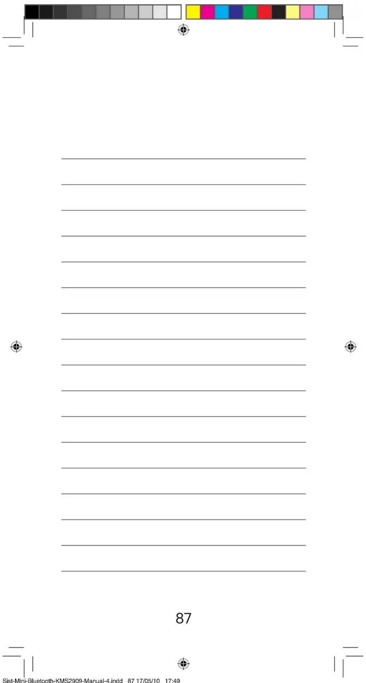 Kunft KMS2909 - NOTES / NOTAS - 4