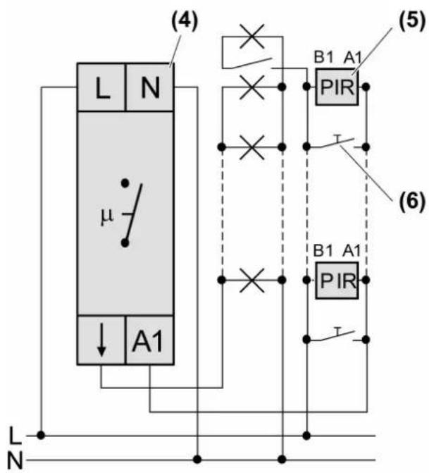 JUNG 1208REG - Mounting and electrical connection - 2