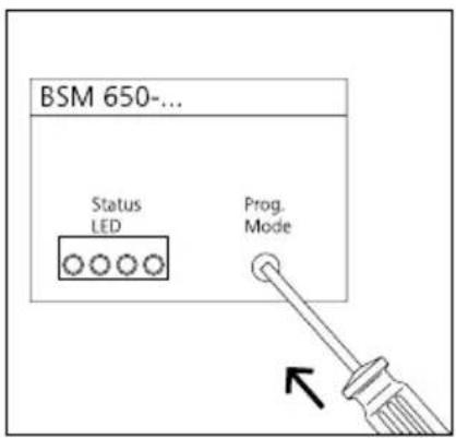 BSM 650-... Status LED Prog. Mode