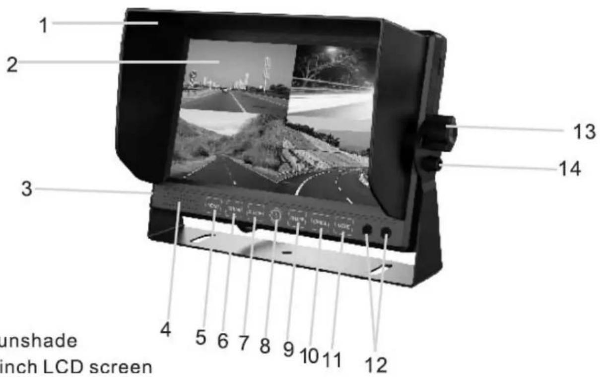Pyle PLCMTRDVR41 - panel operational specification - 1