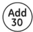 GE JES0734PMRR - Add 30 (Agregar 30) - 1
