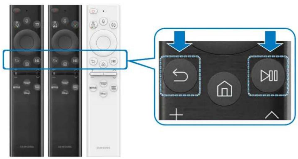 SAMSUNG QN65LS01BAG - Connecting the Samsung Smart Remote to the TV - 1