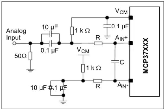 Microchip MCP37231-200 - Single-Ended Input Configuration - 1