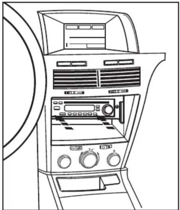 Metra 99-3107G - DIN radio provision with pocket - 1