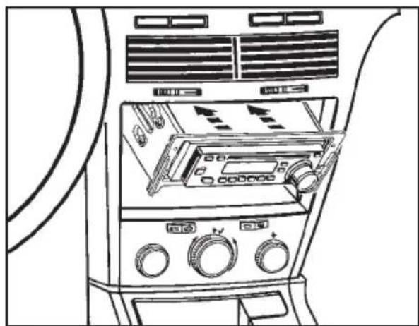 Metra 99-3107G - ISO mount radio provision with pocket - 3
