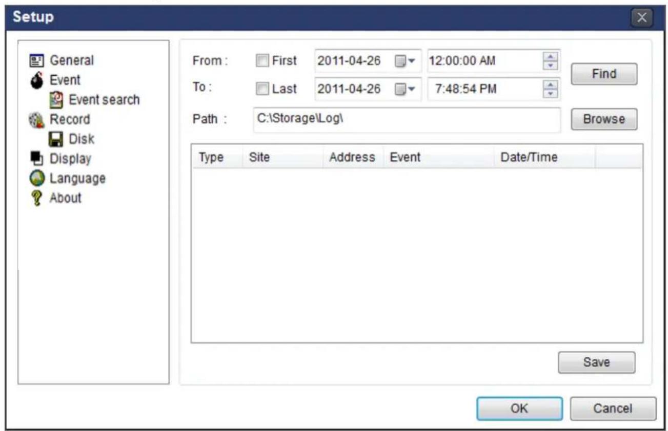 Speco Technologies ZIPT471 - 7-6-2. Event - 2