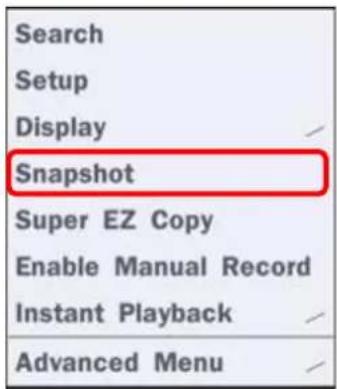 Speco Technologies ZIPT471 - 6-1. Still Image Backup onto USB Flash Drive - 1
