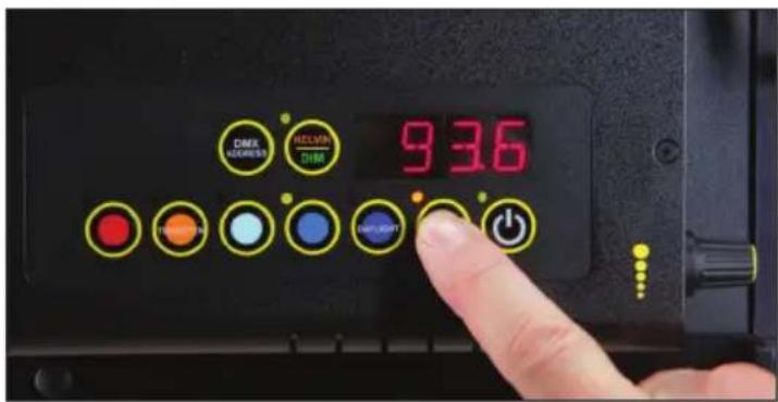 Kino Flo Celeb 401Q LED - Lock Mode - 1