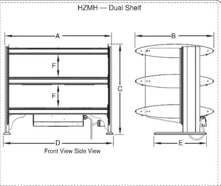 Hatco HZMH-30D - Overhead Ribbon Heating Elements - 2