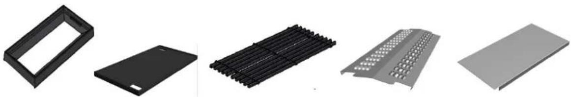 BlueStar BSP304BL - INTERCHANGEABLE GRIDDLE/CHARBROILER SYSTEM (PLATINUM™ SERIES ONLY) - 1