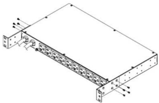 CyberPower PDU30SWHVT19ATNET - Rear Mounting - 1