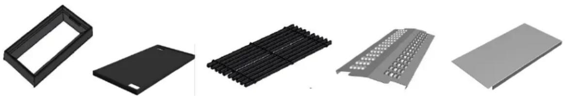 BlueStar BSP366BC-6011 - INTERCHANGEABLE GRIDDLE/CHARBROILER SYSTEM (PLATINUM™ SERIES ONLY) - 1