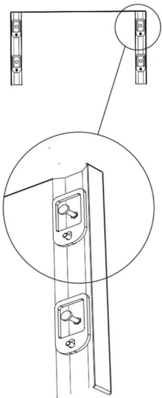 BlueStar BIFP18L0 - Step 8 — Install Shoulder Bolts and Set Screws (Panel-Ready Models) - 1