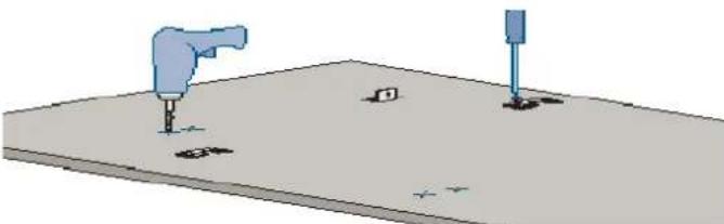 BlueStar BIFP18L0 - Prepare the Door Panel - 4