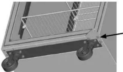 Delfield CoolScapes GBSF3P-SH - GC ALTERNATE HINGE MUST BE PURCHASED - 2