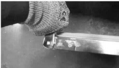 Delfield CoolScapes GBSF3P-SH - New Bottom Hinge Cartridge Installation - 2