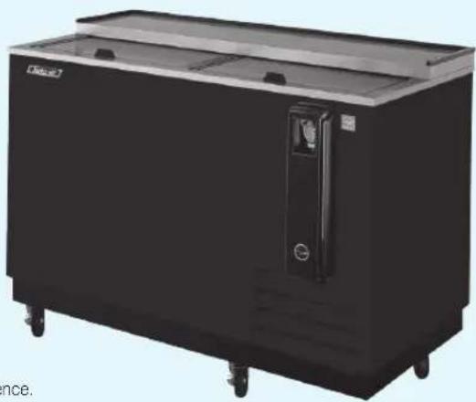 Turbo air TBC-24SB-N6 - GLASS FROSTERS - 2