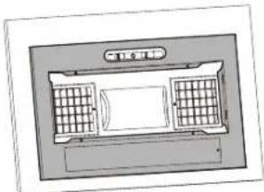 Chef CRI714DB - Fixing the front panel and filter - 1