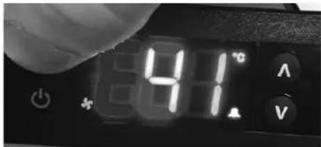 Delfield CoolScapes GBSR1P-GH - R290 CHANGING DISPLAY FROM FAHRENHEIT TO CELSIUS ON ERC112 CONTROL - 8